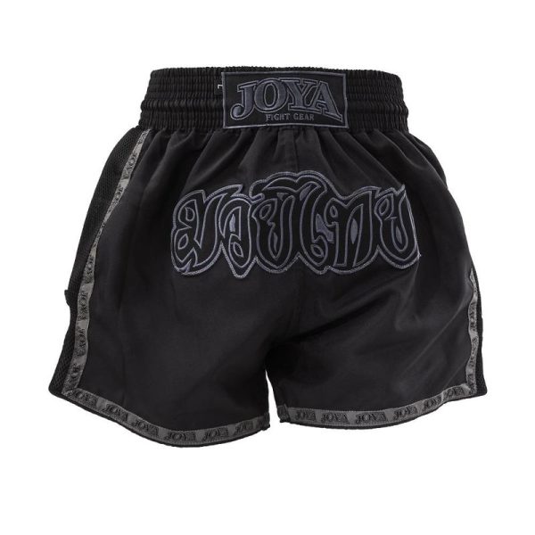 Joya Faded Black Muay Thai Shorts