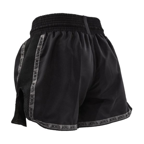 Joya Faded Black Muay Thai Shorts - Image 6