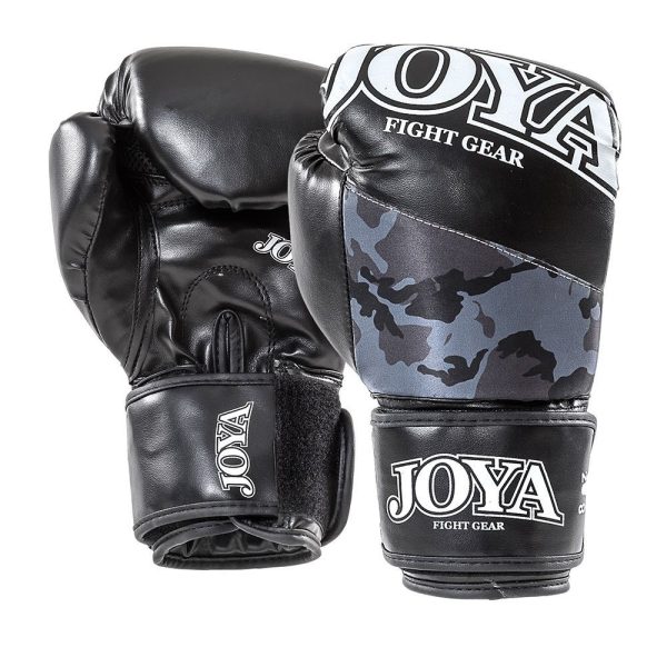 JOYA CAMO KICKBOXING GLOVES - BLACK
