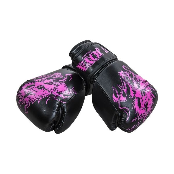 JOYA KICKBOXING GLOVE - PINK DRAGON - PU - Image 2
