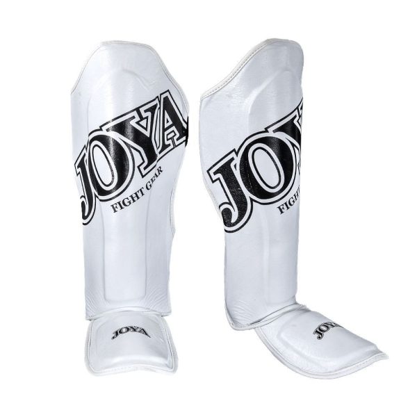 JOYA "SKINTEX" SHINGUARD ( LEATHER ) WHITE